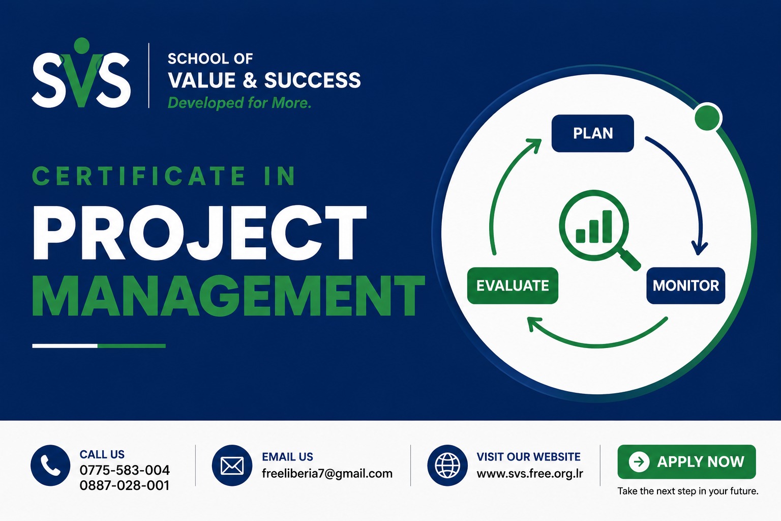 CERTIFICATE IN PROJECT MANAGEMENT