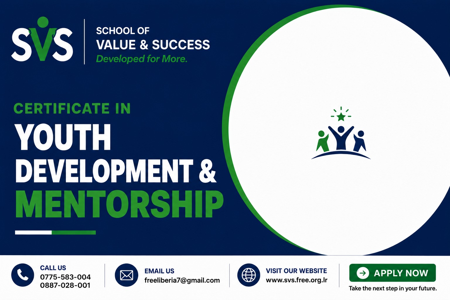 CERTIFICATE IN YOUTH DEVELOPMENT & MENTORSHIP