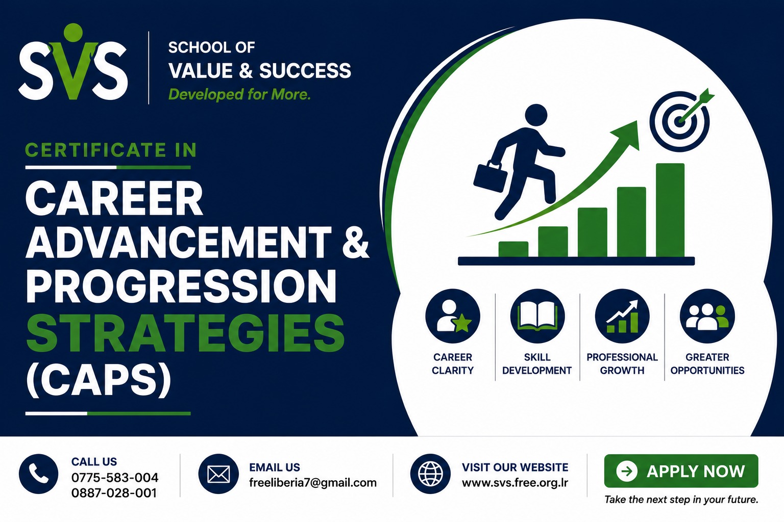 CAREER ADVANCEMENT & PROGRESSION STRATEGIES (CAPS)