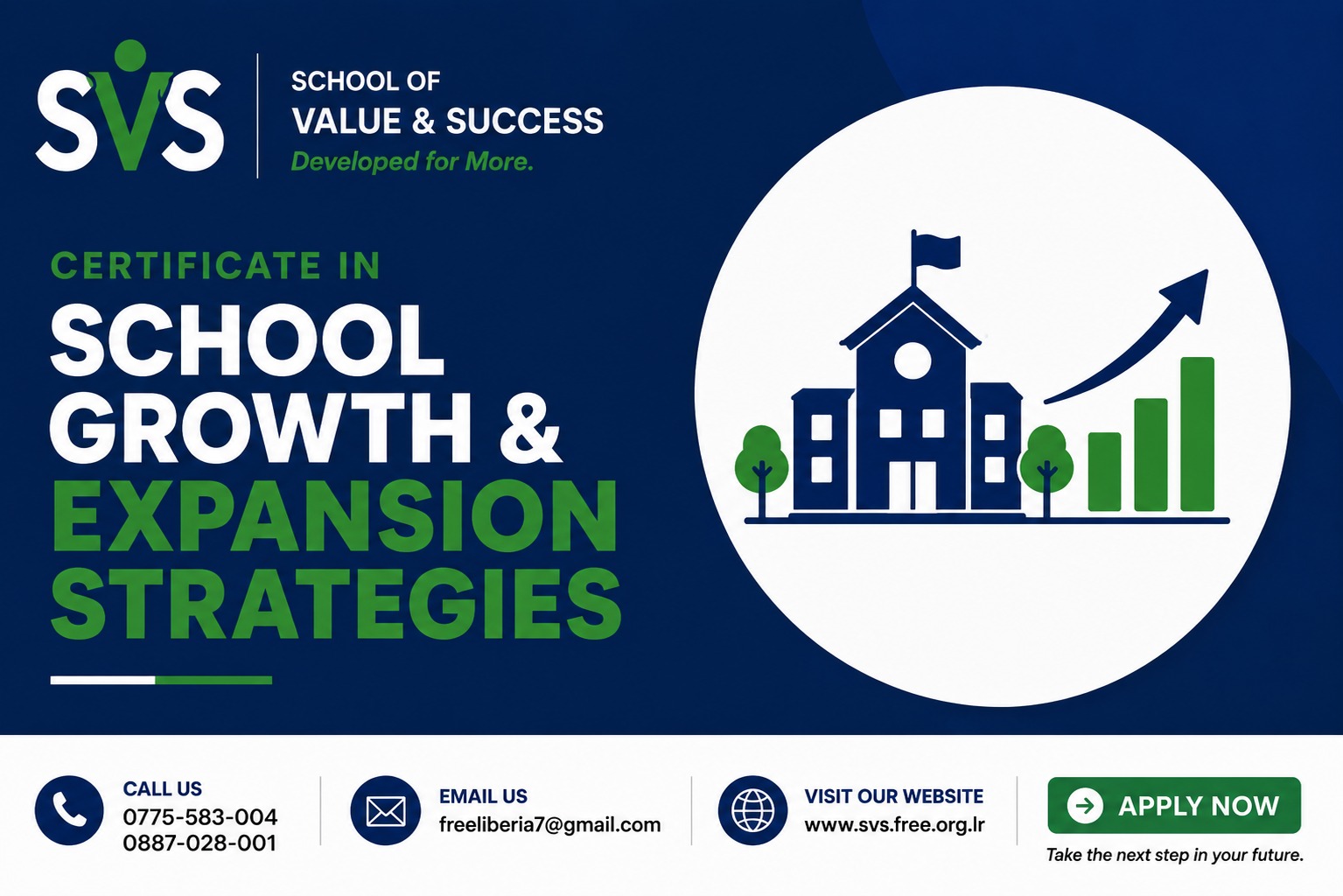 CERTIFICATE IN SCHOOL GROWTH & EXPANSION STRATEGIES