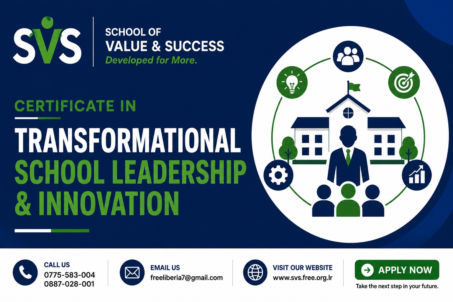 TRANSFORMATIONAL SCHOOL LEADERSHIP & INNOVATION (TSLI)